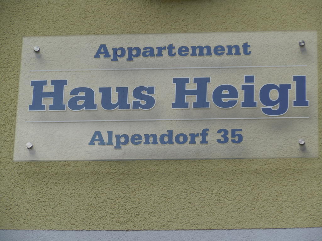 Haus Heigl Appartement Sankt Johann im Pongau Buitenkant foto